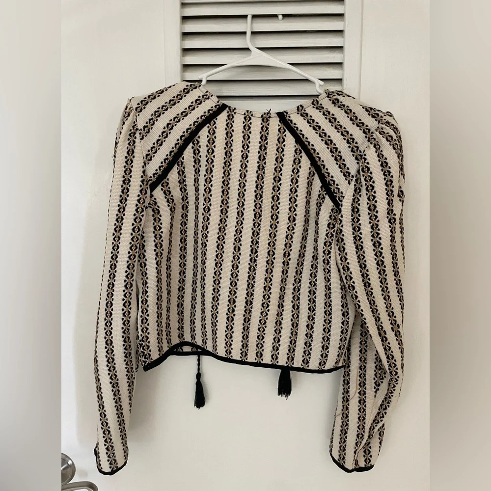 Patterned Top/Jacket - Picture 2 of 3